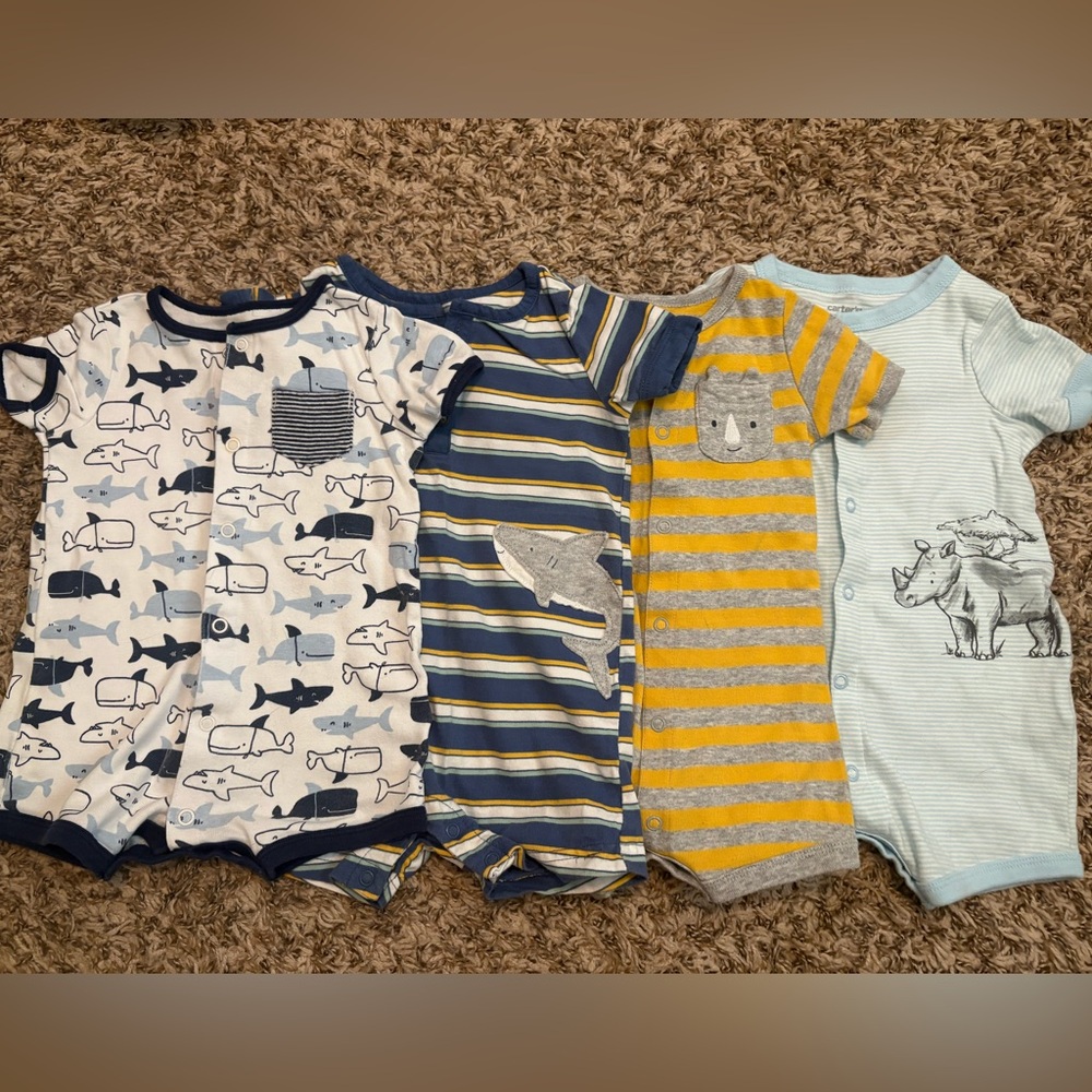 Bundle of Four Rompers - 9mon